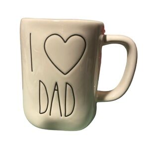 RAE DUNN I HEART DAD MUG